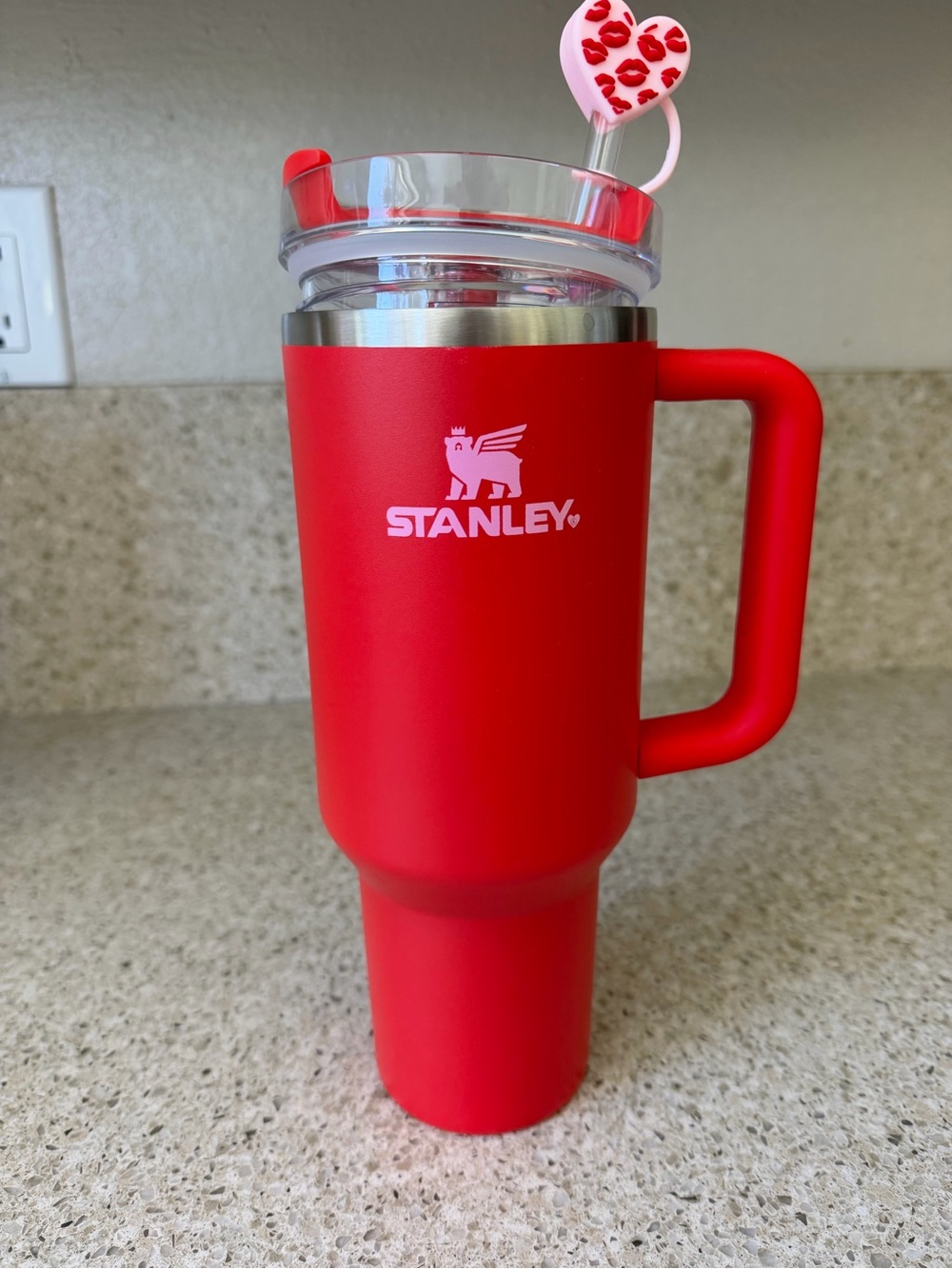 Limited Edition Valentine’s Day Stanley 40oz Red Tumbler